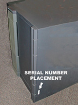 Safe and Cabinet Serial Number
